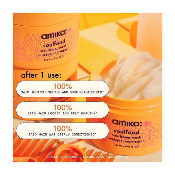 *NEW* Amika Soulfood Nourishing Hair Mask - Picture 8 of 10